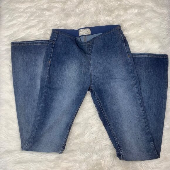 Free People Pull-On Flare Jeans – Size 26 - Picture 10 of 11